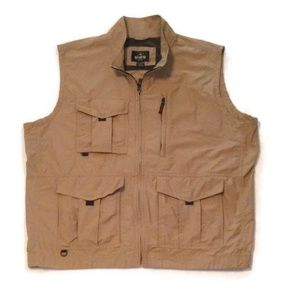 Redhead Khaki Vest 2XL Mens Hunting Fishing Sports